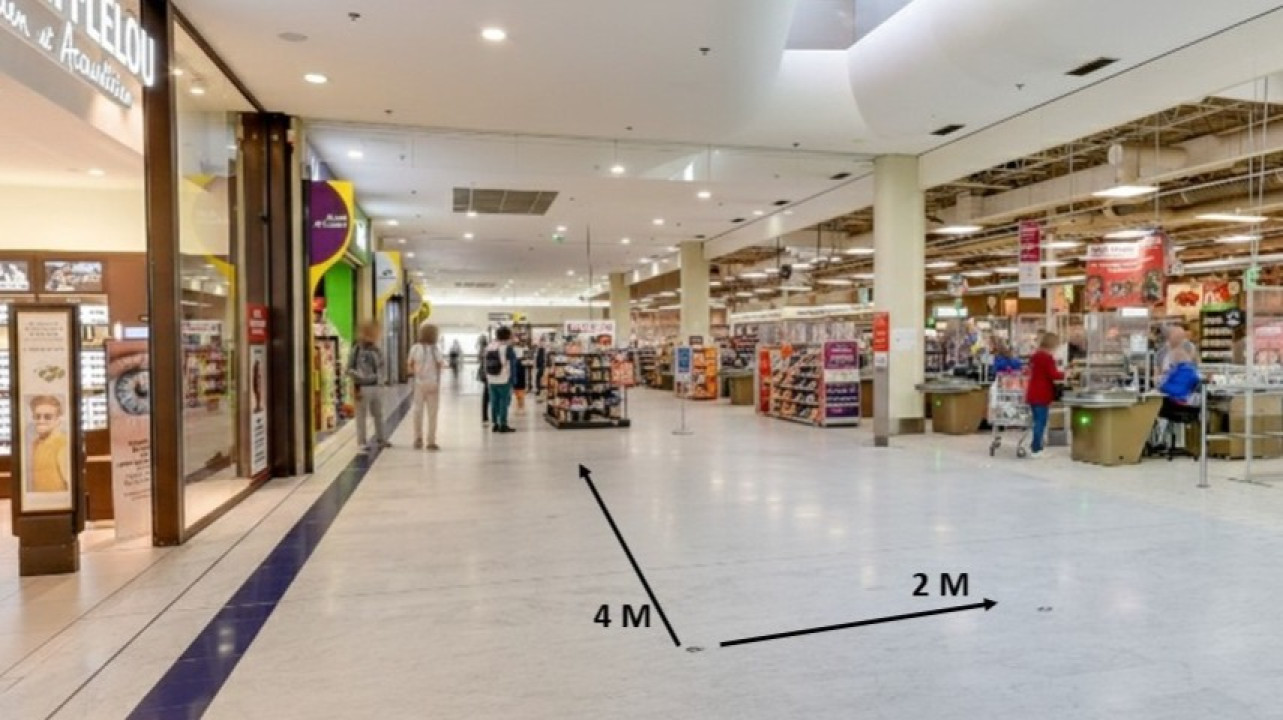 Photo 1 de l'emplacement 6 du centre commercial Centre Carrefour Vénissieux - Afflelou
