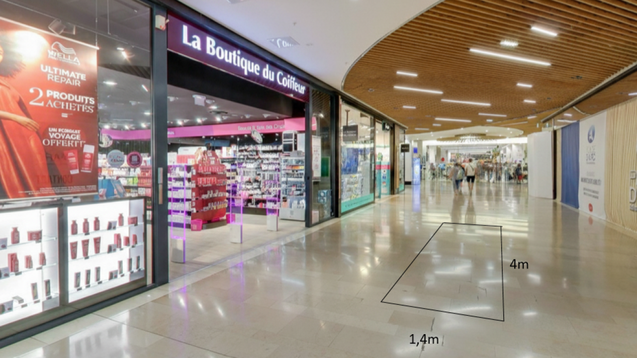 Photo 1 de l'emplacement 4 du centre commercial Centre Carrefour Orléans Place d'Arc