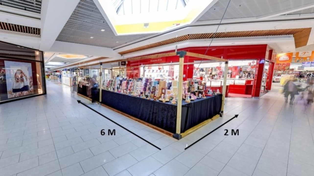 Photo 1 de l'emplacement 12 du centre commercial Centre Carrefour Vaulx-en-Velin - RMU, Face Promod