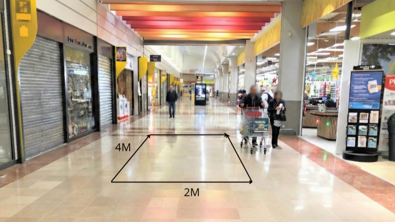 Photo 1 de l'emplacement 5 du centre commercial Centre Carrefour Châteauroux - Devant Nocibé, Cache-Cache