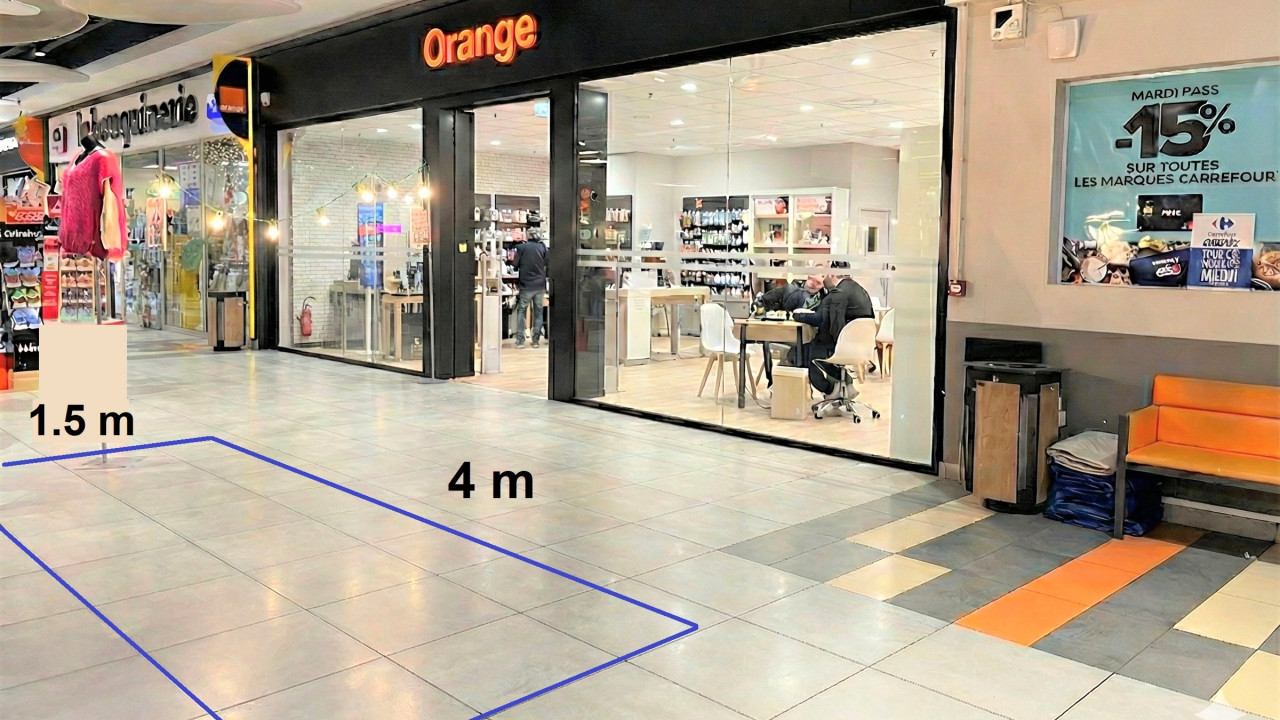 Photo 1 de l'emplacement 3 du centre commercial Centre Carrefour Gruchet-le-Valasse