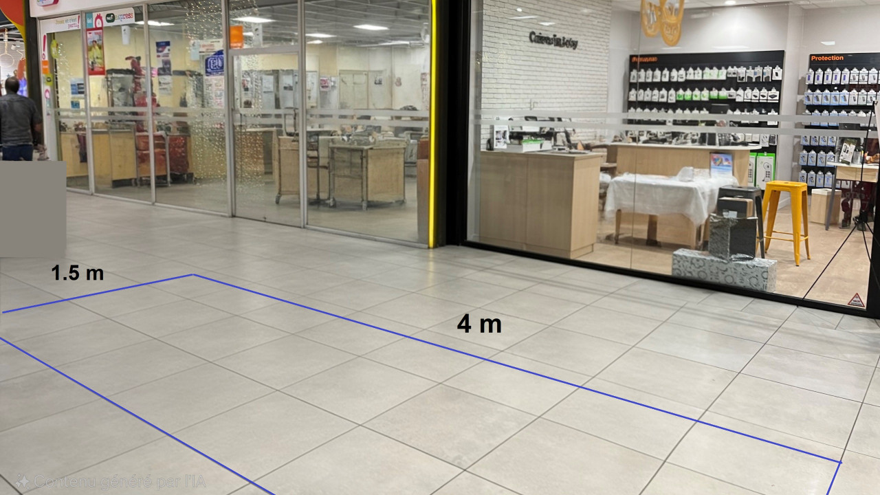 Photo 1 de l'emplacement 4 du centre commercial Centre Carrefour Gruchet-le-Valasse