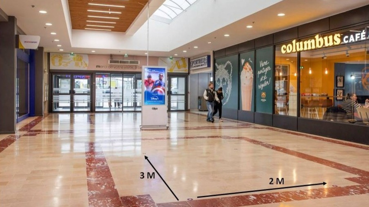 Photo 1 de l'emplacement 2 du centre commercial Centre Carrefour Roanne Mably