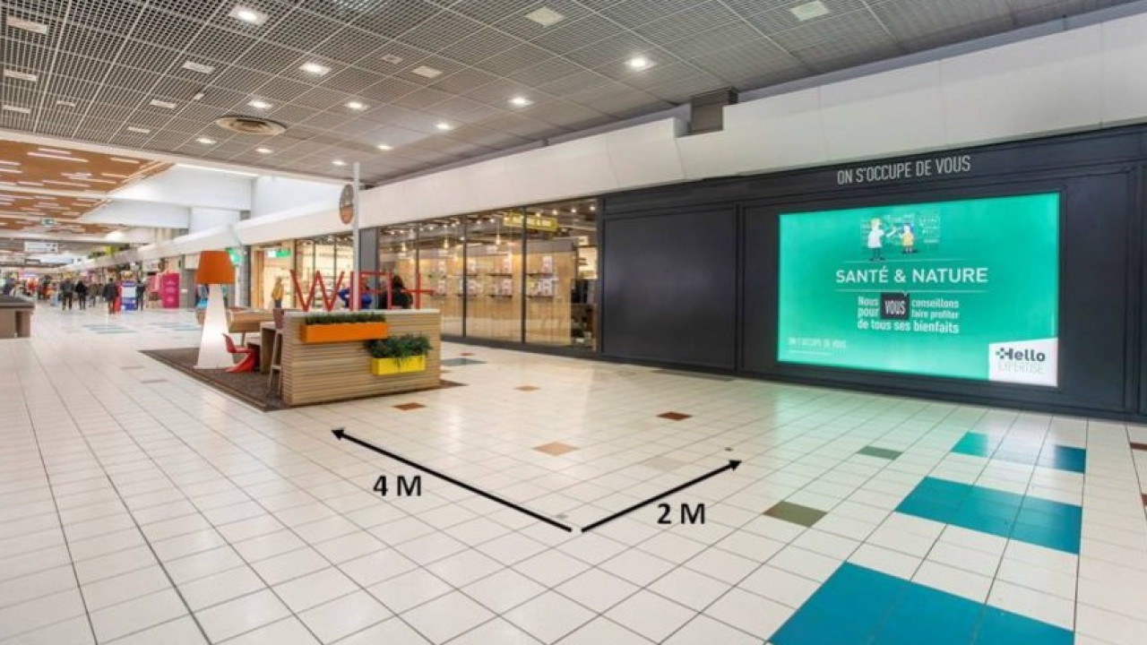 Photo 1 de l'emplacement 19 du centre commercial Centre Carrefour Roanne Mably - Grand vision