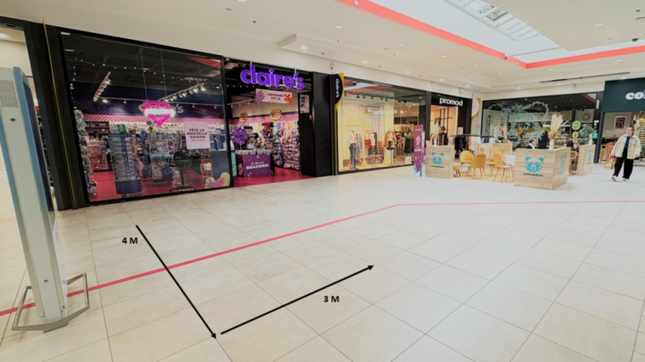 Photo 3 de l'emplacement 1 du centre commercial Centre Carrefour Nevers Marzy - Face boutique Indemodable