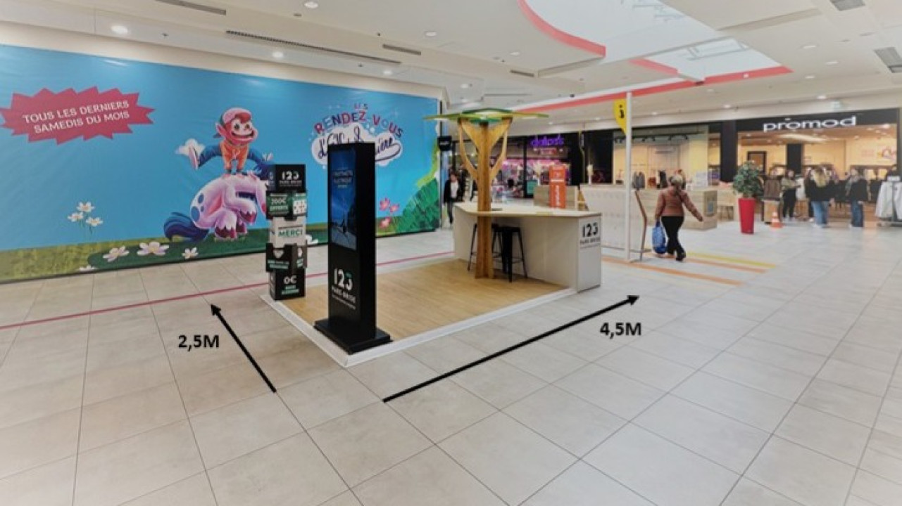 Photo 1 de l'emplacement 4 du centre commercial Centre Carrefour Nevers Marzy - Face Flunch