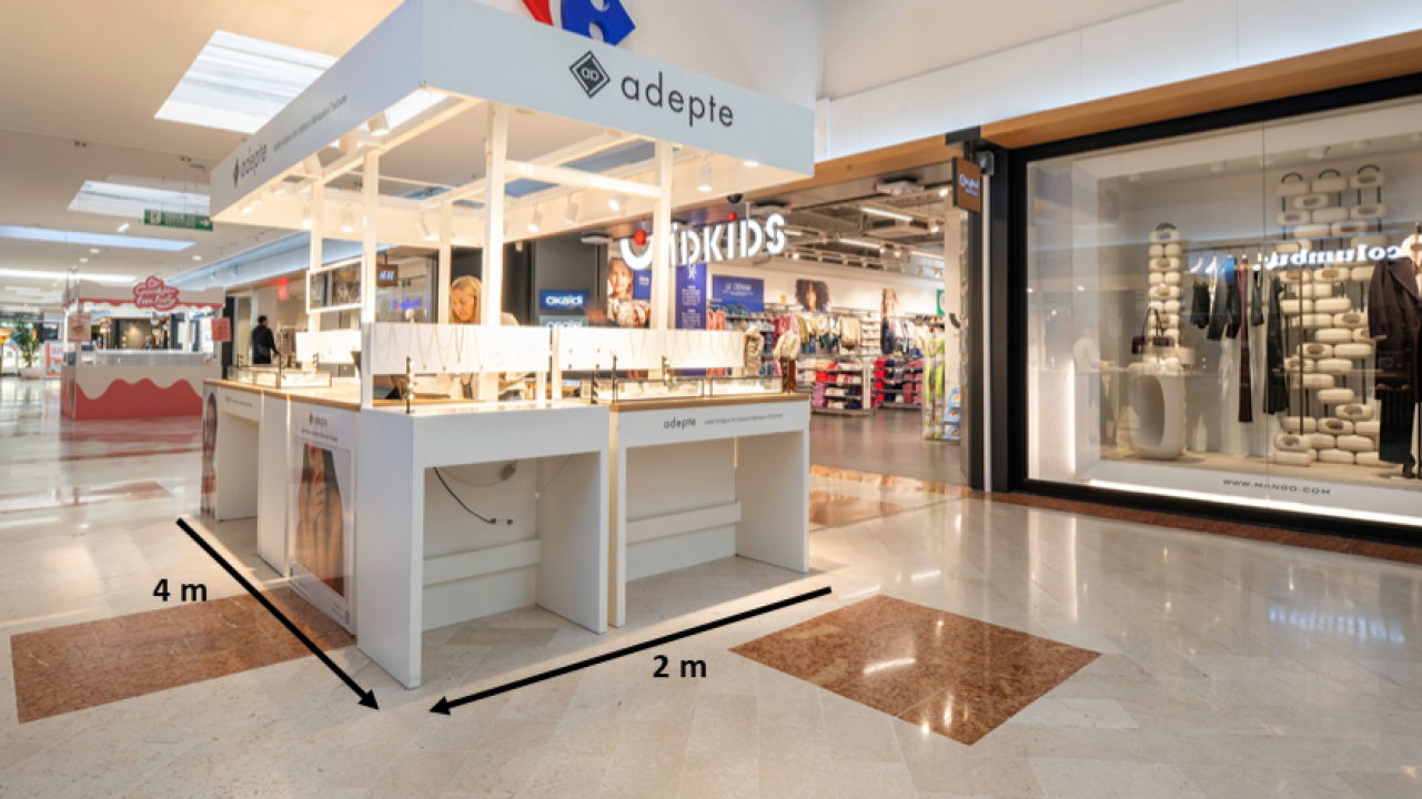 Photo 3 de l'emplacement 21 du centre commercial Centre Carrefour Labège 2