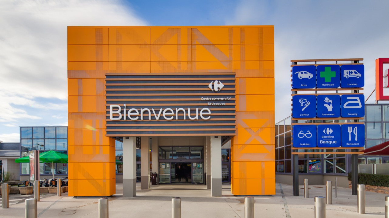 Photo 1 du centre commercial Centre Carrefour Montluçon