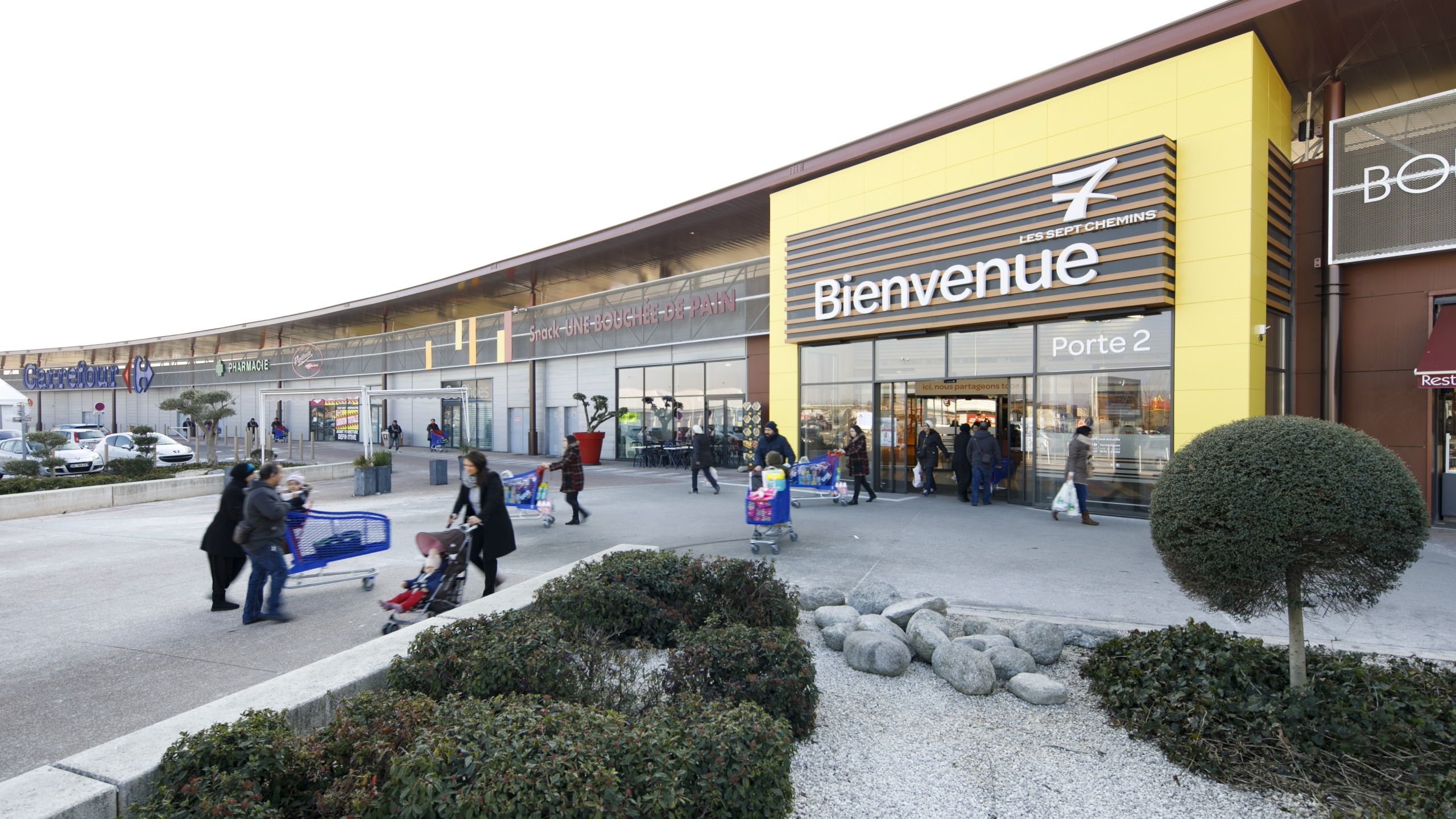 Photo 1 du centre commercial Centre Carrefour Vaulx-en-Velin